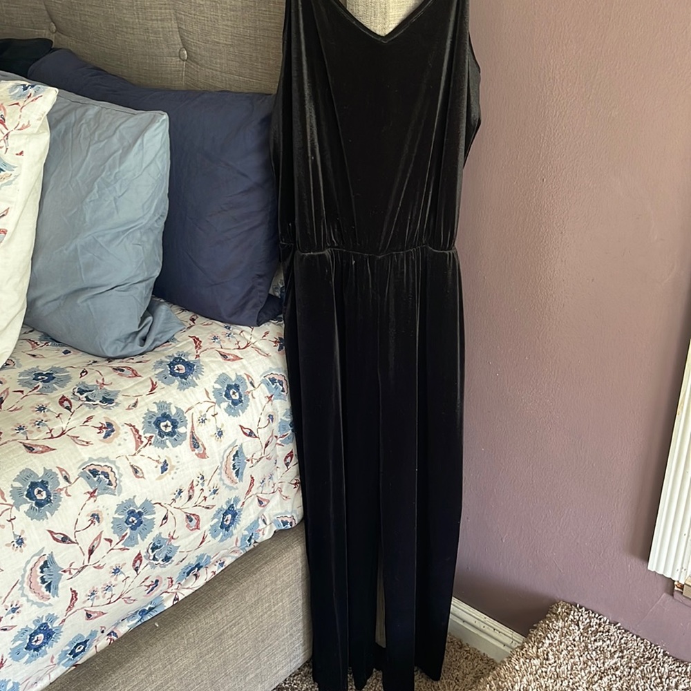 Old Navy velvet romper